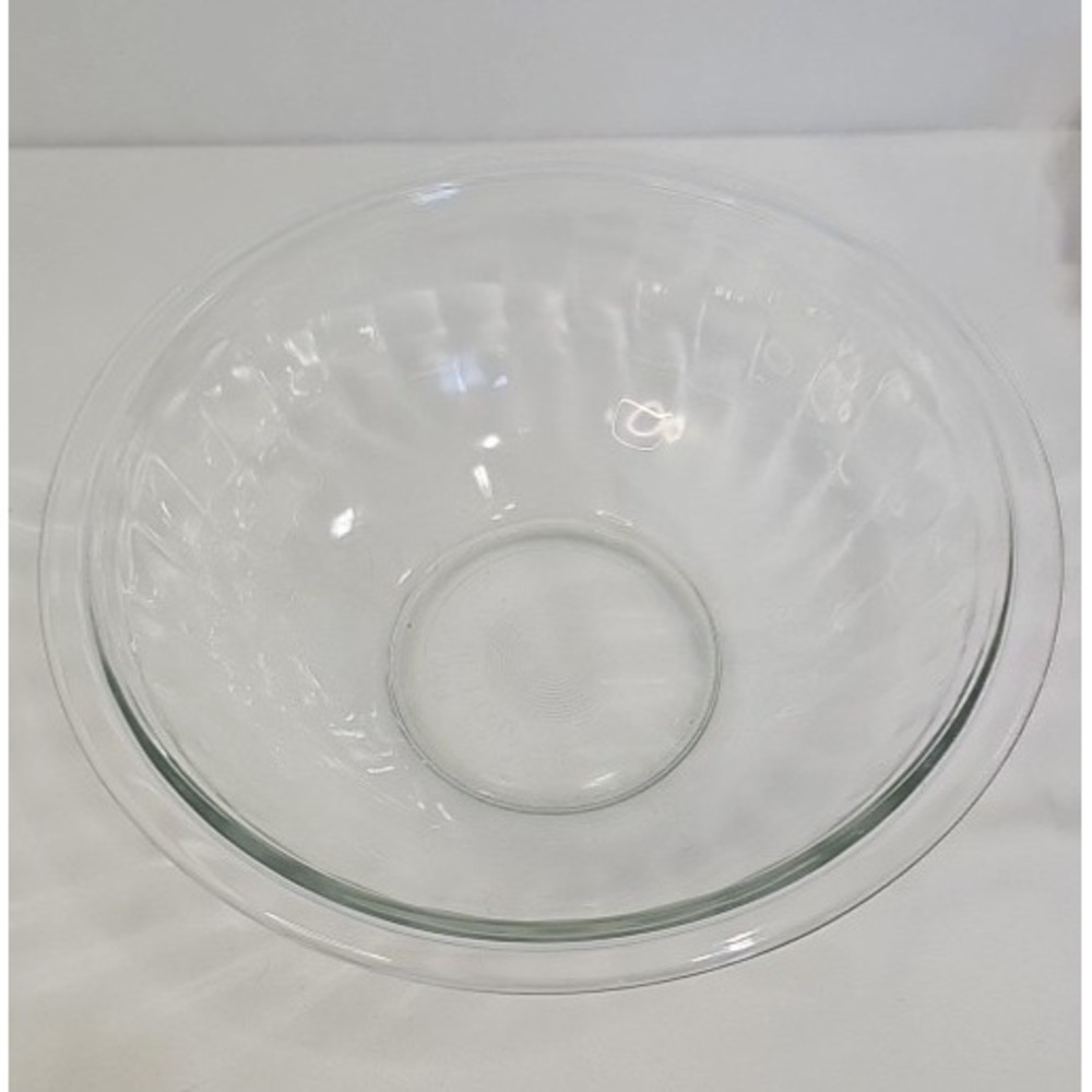 PYREX #325 VTG 1975 Clear Mixing Bowl‎ - 2.5L - Made in USA Glass -Used